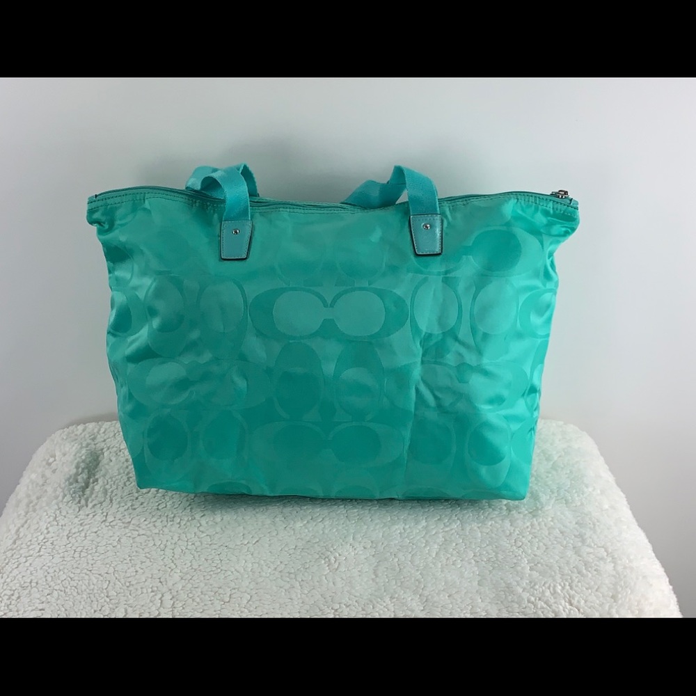 NWT Coach Packable Weekender Tote Bag F773… - Picture 4 of 9